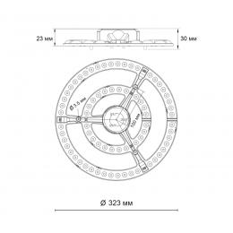 Led модули 357571 KLARK NT23 Модуль LED 72Вт без ДУ 4000K D323 IP20  - 2 купить